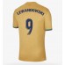 Billige Barcelona Robert Lewandowski #9 Bortetrøye 2022-23 Kortermet